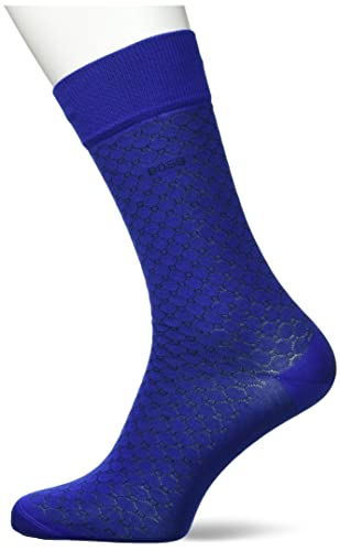 BOSS RS Mini pattern MC Skarpetki zwykłe męskie, Jasny Blue433., 39-42