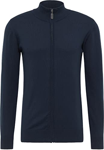 DreiMaster Klassik Męska kurtka z dzianiny, granatowa, S, morski, S