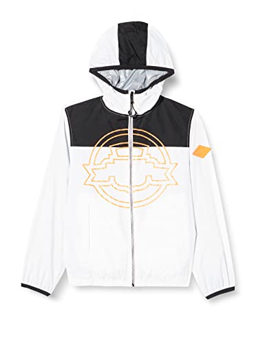 Replay Anorak chłopięcy, 001 biały, 4 Lat