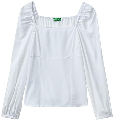 United Colors of Benetton Koszula męska, Biały 101, L