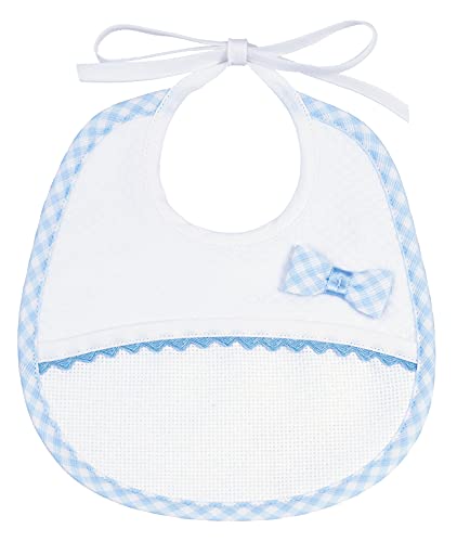 FILET Uniseks Baby Am2234b Śliniak, błękitny, rozmiar uniwersalny