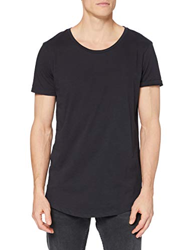 Lee Męski t-shirt w kształcie Shaped Tee, Washed Black, S