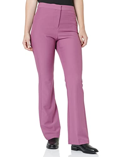 JACK & JONES Jxkatie Slim Flared Hw Pant Noos spodnie damskie, Berry Conserve, 27W / 32L