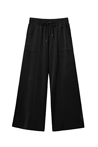 Desigual Damskie spodnie na co dzień, czarny, XS