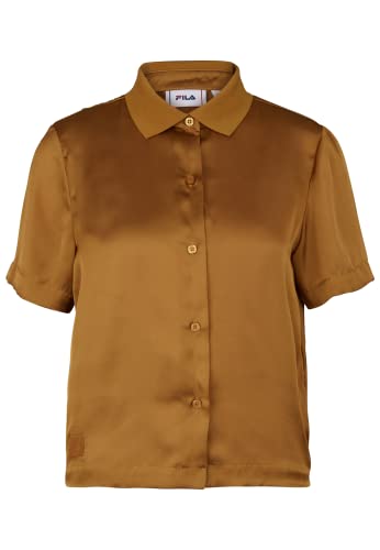 Fila Damska koszula Timisoara z plisowanym tyłem T, Kminek, XS