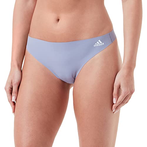 adidas Bielizna damska, stringi, szaro-niebieska, M (DE), szary/niebieski, M