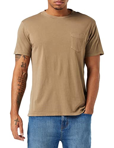 Replay T-shirt męski, 728 cygaro, L