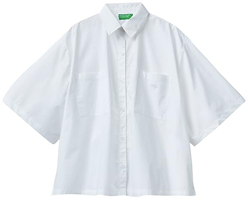 United Colors of Benetton Koszula męska, Biały 101, S