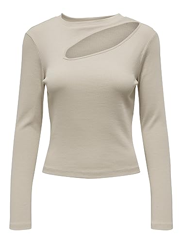 ONLY Onlnussa L/S Top JRS koszulka z długim rękawem, peyote, XXL