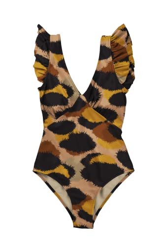 Averie Damski kostium kąpielowy Aluma One Piece, czarny, L