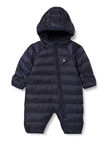 GANT Baby-Jungen D1. Originals Puffer Overall, Evening Blue, 68