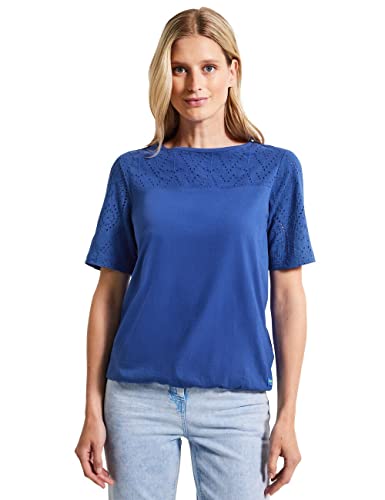 Cecil Damska koszulka koronkowa, B??kitne morze, L
