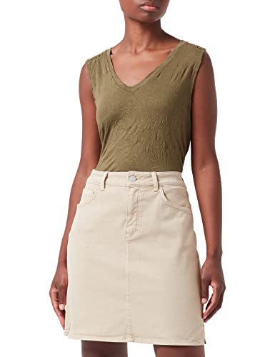 TOM TAILOR Damski Koszulka Top 1031766, 11279 - Dry Greyish Olive, S