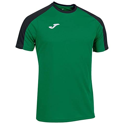Joma Męski T-shirt z krótkim rękawem, zielony/czarny, L