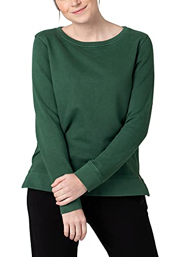 Timezone Bluza damska Basic Sweater, Fairy Forest Green, M