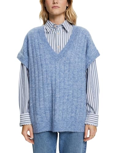 ESPRIT Sweter damski, 429/Blue Lavender 5, S