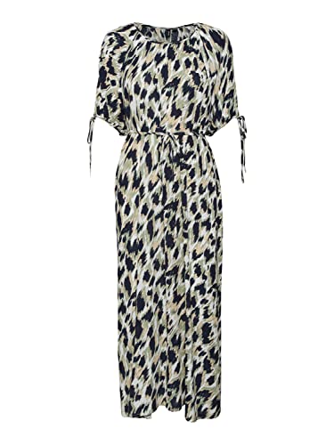 VERO MODA Sukienka damska, Navy Blazer/Aop: mette, S