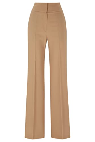 HUGO Damskie spodnie Himia, Light/Pastel Brown232, 44
