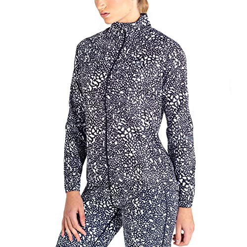 Dare2b damska kurtka ResilientIIWshell, czarno-białe kropki nadruk, 20