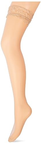 belly cloud Damskie pończochy (2 sztuki), Puder, Small