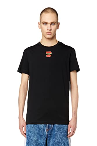 Diesel T-shirt męski T-diegor-k55, 9-0 stopni, rozmiar S, 9-0 stopni, S