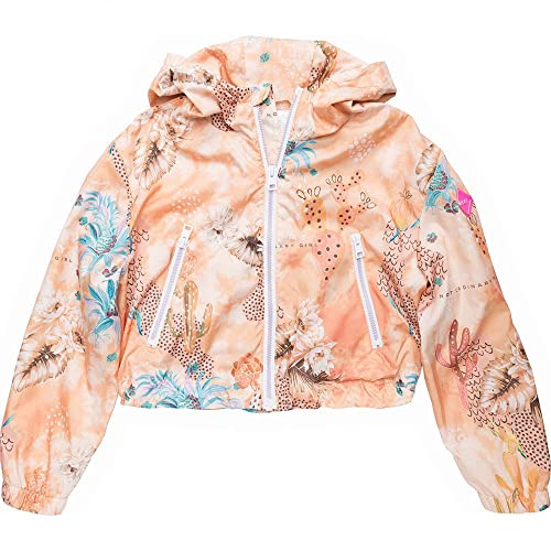Replay Dziewczęca SG8250 anorak, 010 All Over Papaya Tropics, 6A, 010 All OVER PAPAYA TROPICS, 6 Lata