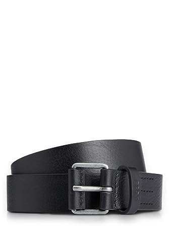 BOSS Męski pasek Scott-St_Sz30, czarny 1, 100, czarny (Black1)
