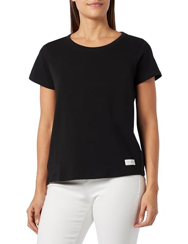 Tommy Hilfiger Koszulka damska z krótkim rękawem, Czarny, S
