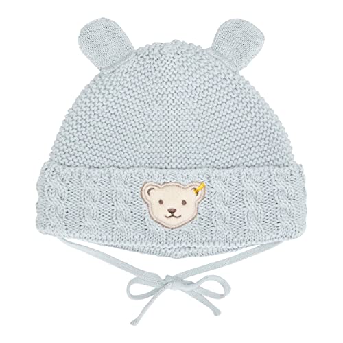 Steiff Czapka typu beanie dla niemowląt uniseks, Celestial Blue, 47