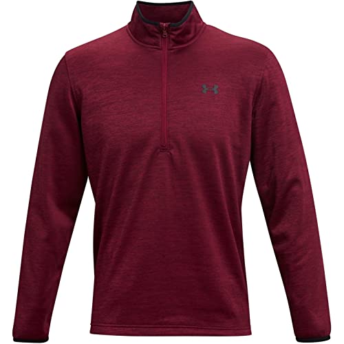 Under Armour Men's Armour Fleece pjur Zip T-Shirt męski, Liga czerwona/czarna (626), XS