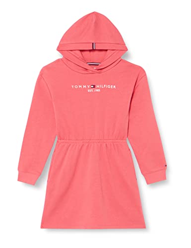 Tommy Hilfiger Dziewczęca niezbędna sukienka dresowa L/S, Empire Pink, 18 miesi?cy