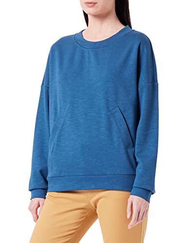 United Colors of Benetton Damski sweter z kapturem, niebieski 217, XS