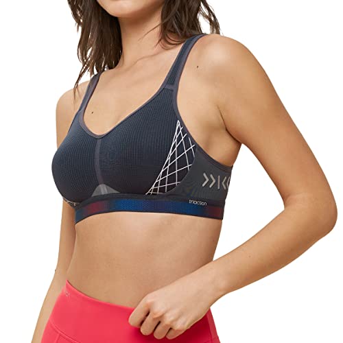 TriAction Women's Cardio Cloud P EX sportowy biustonosz, Pebble Grey, 80C, Pebble Grey, 80C
