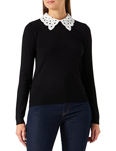 NAF Damski sweter medyczny, Czarny, S
