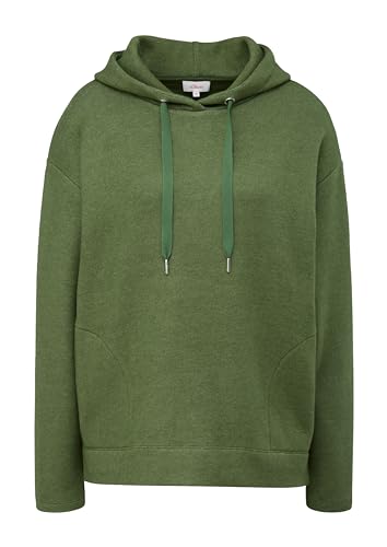 s.Oliver Sales GmbH & Co. KG/s.Oliver Damska bluza z kapturem, zielony, 48