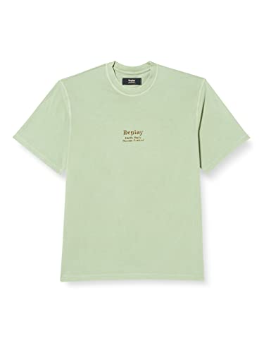 Replay T-shirt męski, 634 Oregon Green, XL