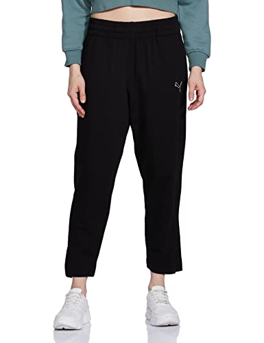 PUMA Damskie spodnie Her High Waist Pants Tr, czarne, L