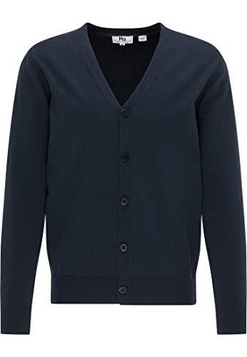 Mo ESSENTIALS Męski kardigan, granatowy, XL, morski, XL