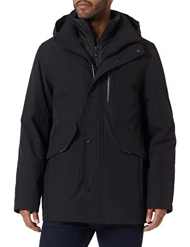 bugatti Męska kurtka 273528-29041, czarna, standardowa