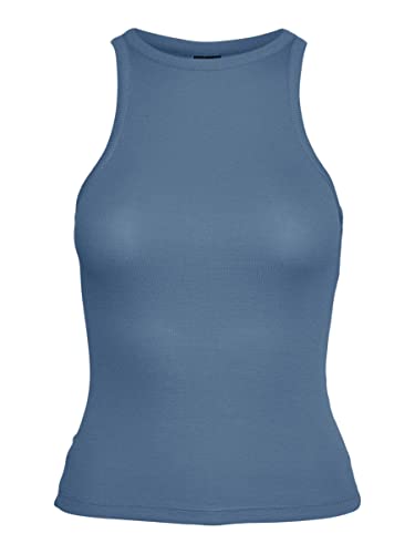 VMROMA S/L Rib Top JRS NOOS, coronet blue, S