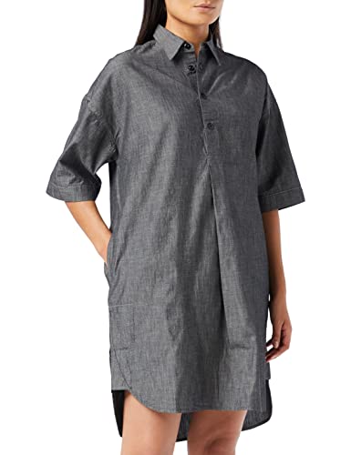 G-STAR RAW Damska koszulka Ss Dress, Black (Jet Black D105-A814), L