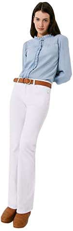 Springfield Bluzka Dżinsowa Tencel, Średni Niebieski, 34