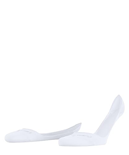 Burlington Kobiety Stopki Aberdeen W IN Wiskoza niewidoczne jednokolorowe 1 Para, Biały (White 2000), 41-42