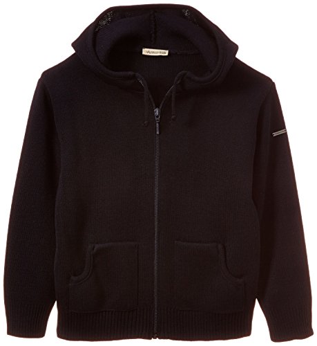 Armor Lux Dziecięca kamizelka Zippé Yann Enfant Mixte kardigan, Bleu (300 navire), 4 Lat