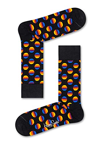 Happy Socks Sunrise Dot Sock skarpety męskie, wielokolorowy (900), 41/46 EU