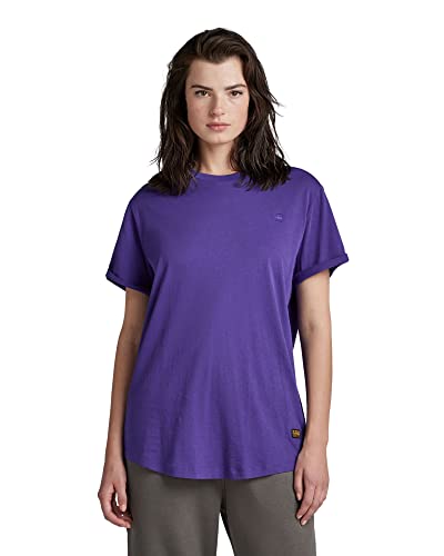 G-STAR RAW Lash Fem Loose T-Shirt damski, Purpur (Dk Violet 4107-5616), M
