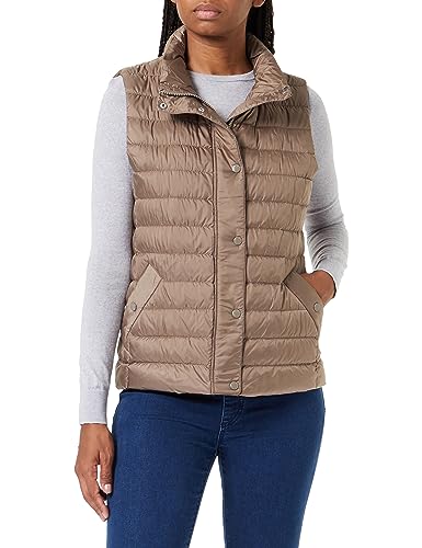 GANT Damska kamizelka Light DOWN Gilet, Desert Brown, standardowa, Desert Brown