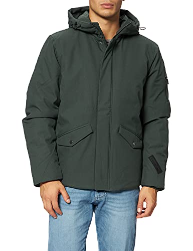 Mexx Parka męska, ciemnozielony, S
