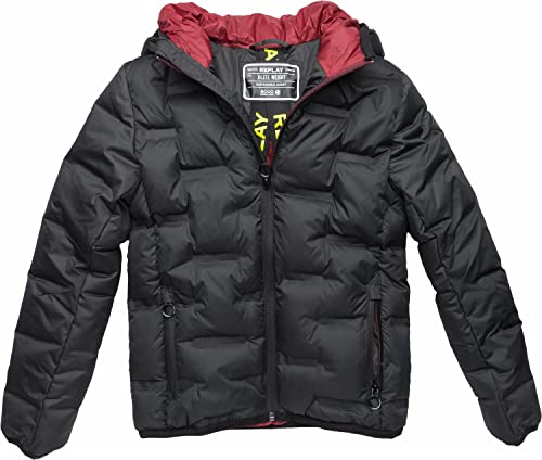 Replay Anorak chłopięcy, 099 Blackboard, 12 lat