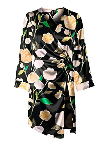 VERO MODA Sukienka damska, czarny/Aop: renee, XL